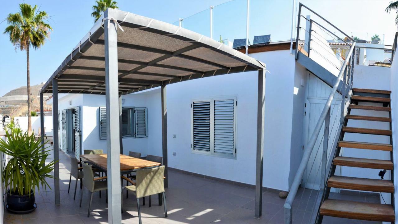 Casa La Vista - Bungalow With Fantastic Sea Views Arguineguin Kültér fotó