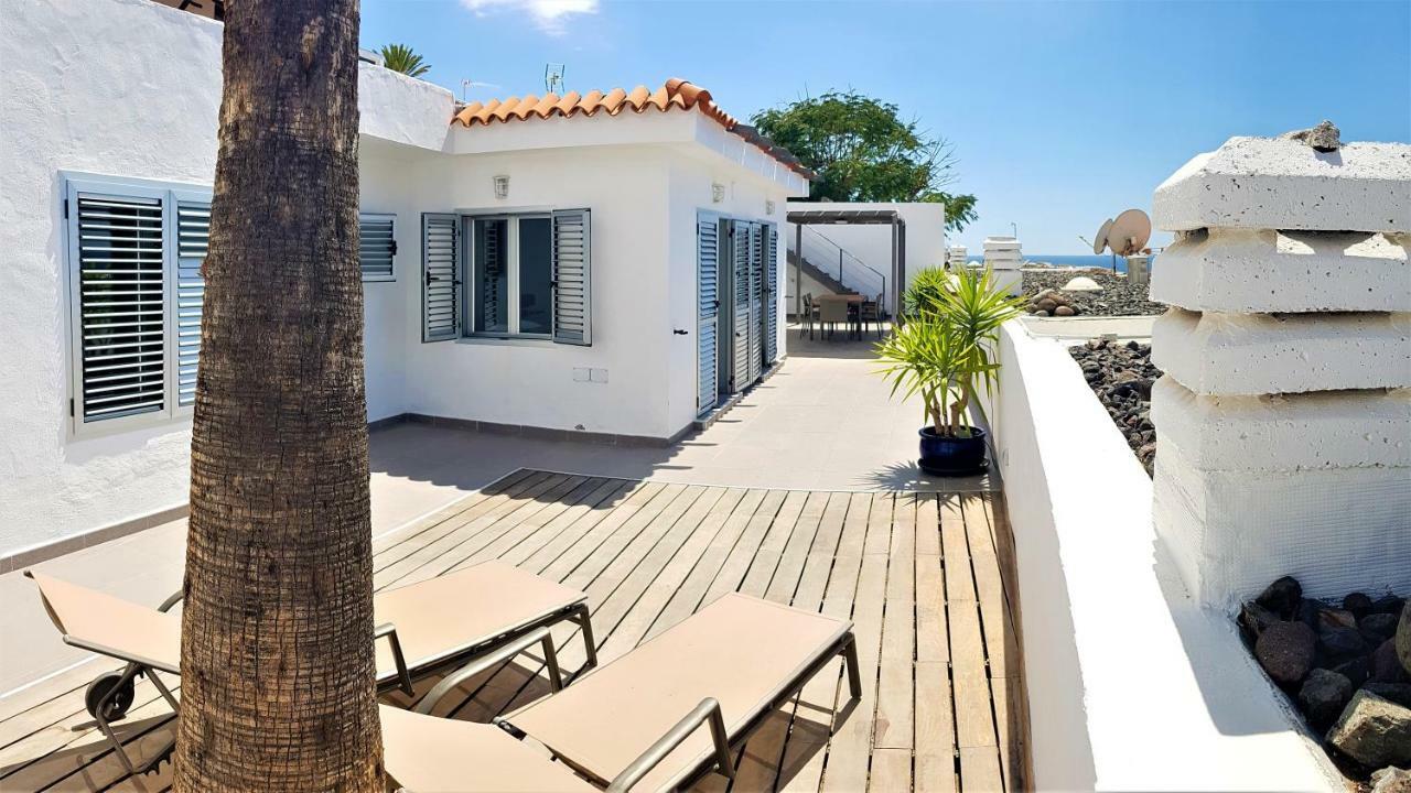 Casa La Vista - Bungalow With Fantastic Sea Views Arguineguin Kültér fotó